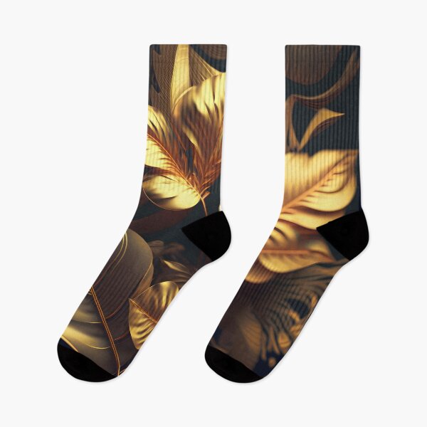 Item preview, Vintage golden leaves designed and sold by purgarama.