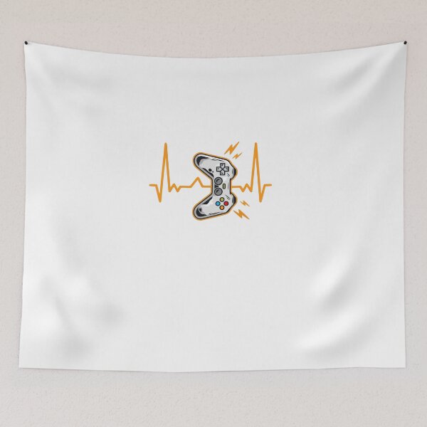 Item preview, Heartbeat Gaming Controller Gift Idea Video Games T-Shirt designed and sold by Unty-Shirts ⭐⭐⭐⭐⭐.