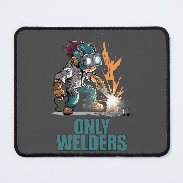 Item preview, Only Welders - Welding sticker Design designed and sold by Jarmo Piironen.