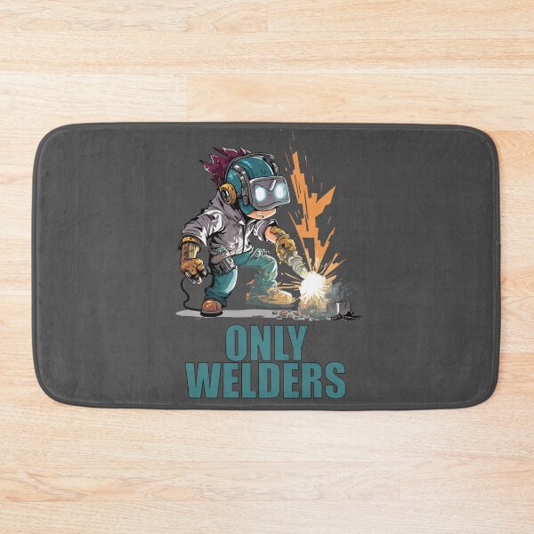 Item preview, Only Welders - Welding sticker Design designed and sold by Jarmo Piironen.