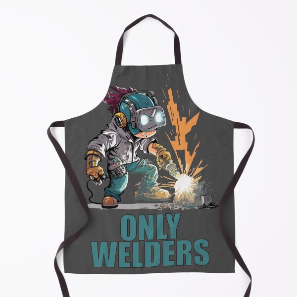 Item preview, Only Welders - Welding sticker Design designed and sold by Jarmo Piironen.