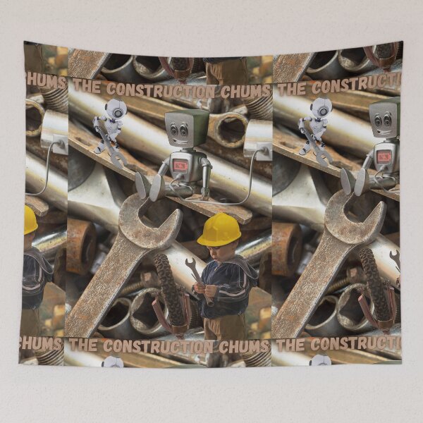 Item preview, The Construction Chums designed and sold by CannyGoods.