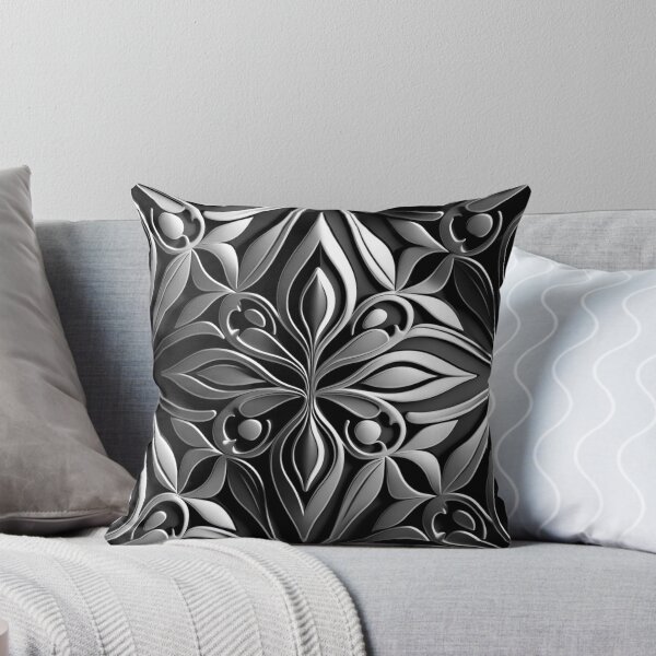 Item preview, Luxury abstract design silver and black  designed and sold by warzin.