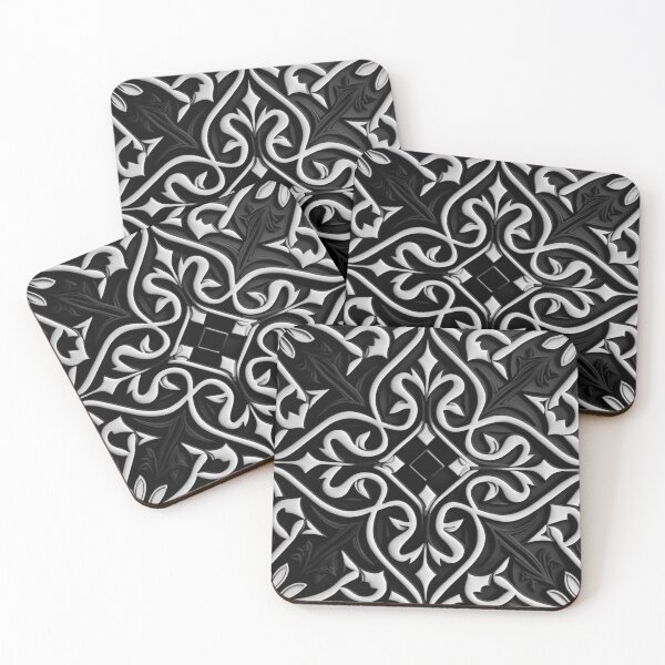 Item preview, Abstract Design White and Black v2 designed and sold by warzin.