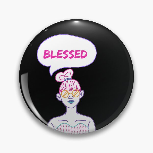 Item preview, Blessed designed and sold by ArtistryTales.
