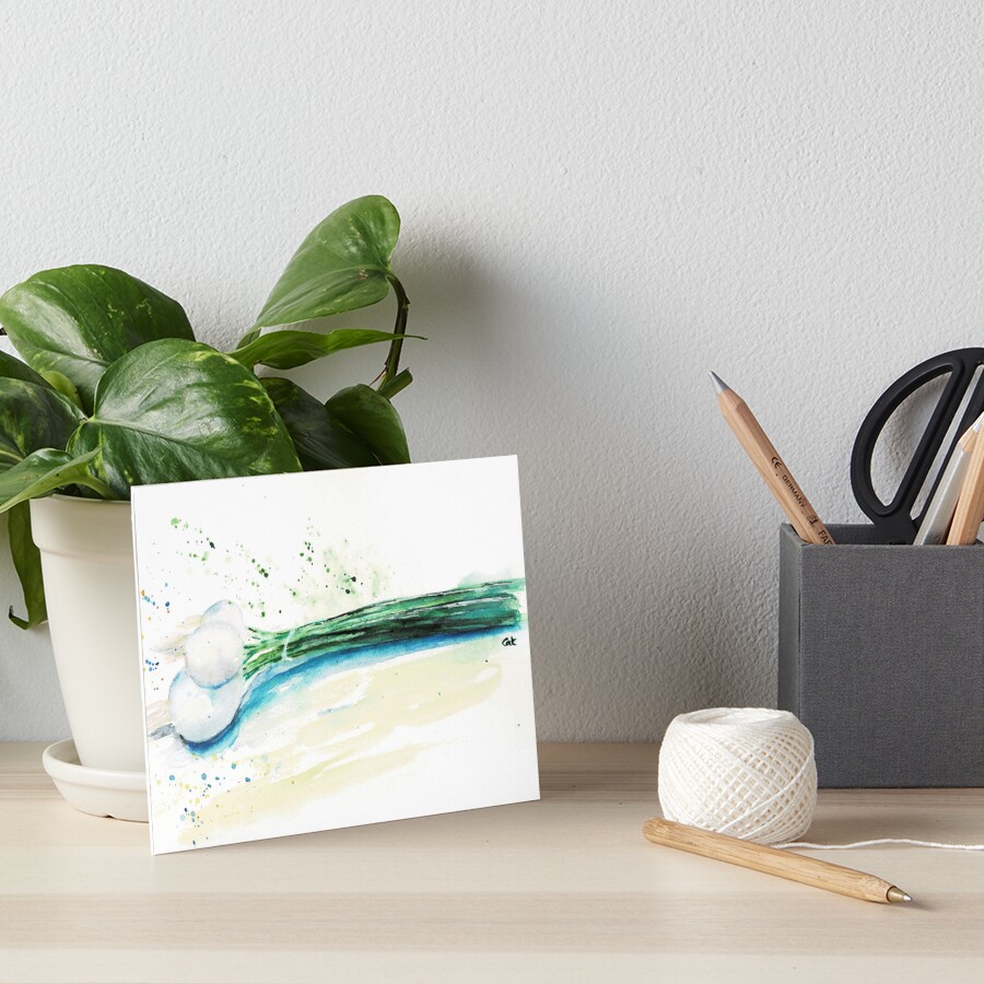 Item preview, Art Board Print designed and sold by CatandColours.