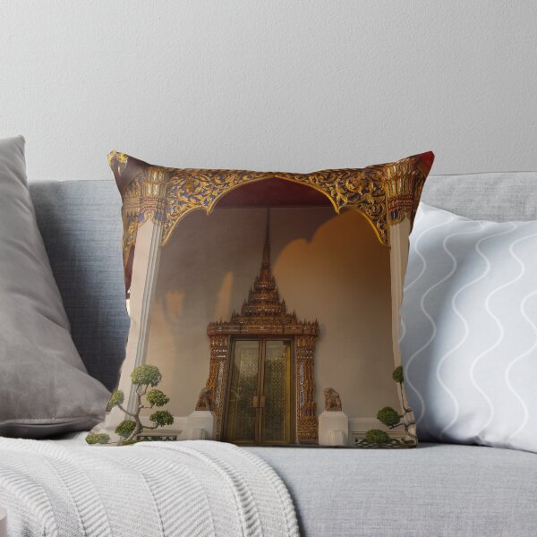 Item preview, Phra Viharn Kod decorative entrance door and roof at Wat Pho temple. designed and sold by kall3bu.