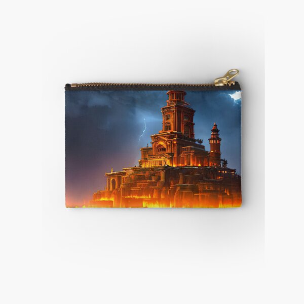 Item preview, A Mysterious Storm Surrounds an Ancient Floating City What Secrets Lurk Within? designed and sold by D3monic.