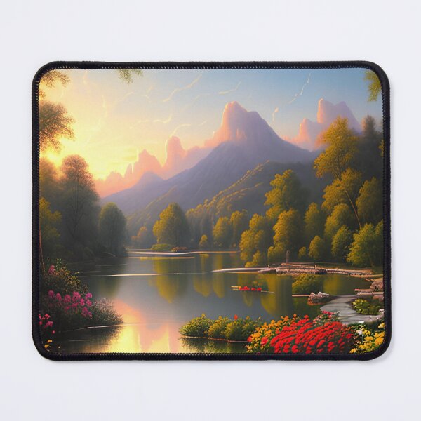 Artikelvorschau, A Serene Duck Pond A Perfectly Peaceful Painting entworfen und verkauft von D3monic.