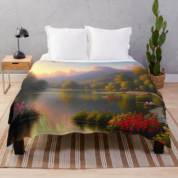 Artikelvorschau, A Serene Duck Pond A Perfectly Peaceful Painting entworfen und verkauft von D3monic.