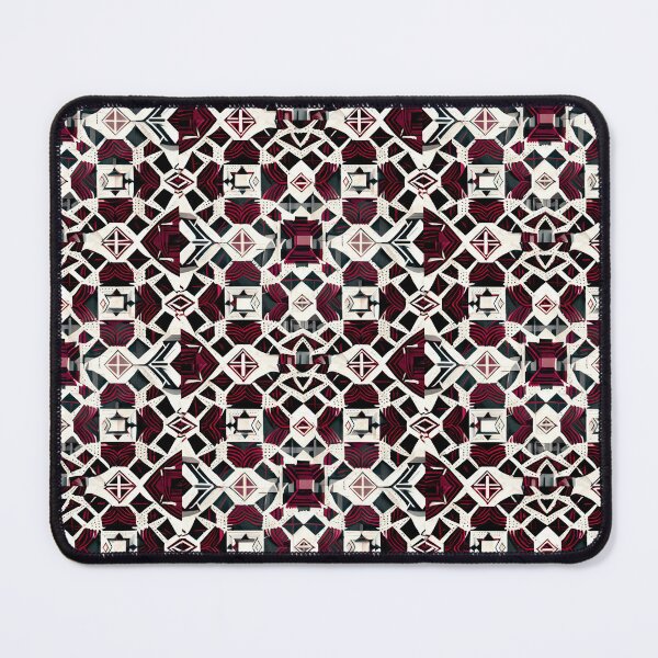 Item preview, Turkish Traditional Ceramic Pattern design In Black, Pink and White designed and sold by m14arts.