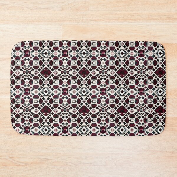 Item preview, Turkish Traditional Ceramic Pattern design In Black, Pink and White designed and sold by m14arts.