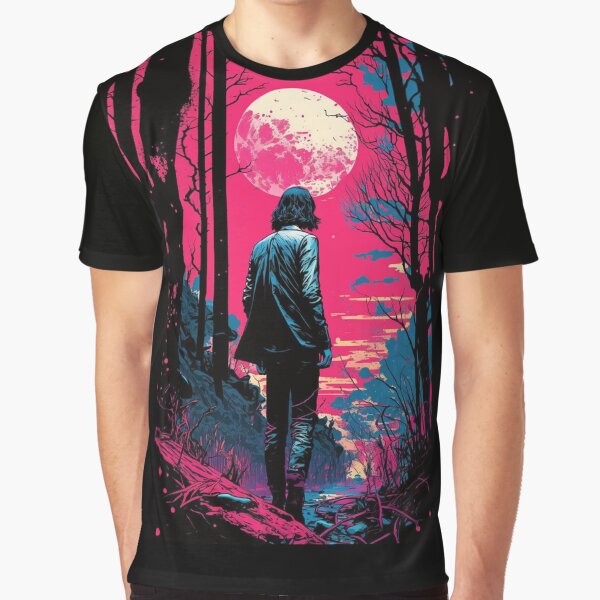 Item preview, A man looking to the moon  designed and sold by Ovnil.