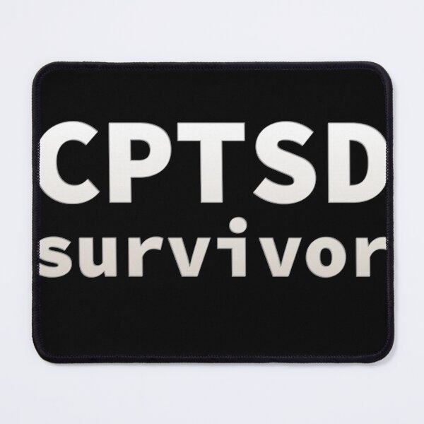 Item preview, CPTSD (complex post traumatic stress disorder) survivor designed and sold by SolarCross.