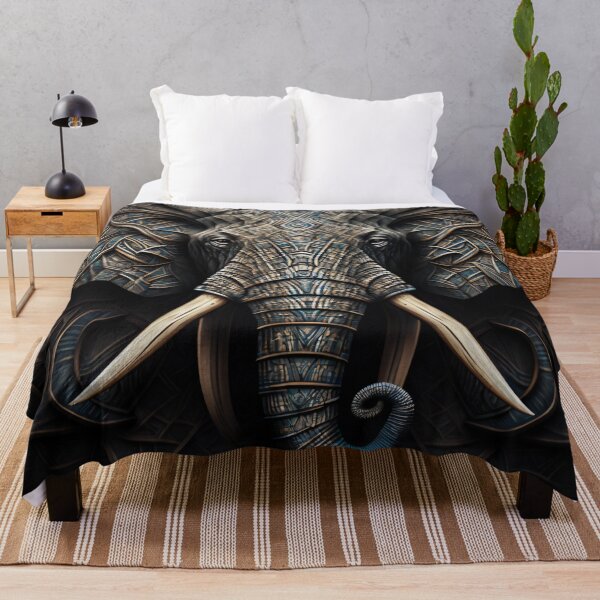 Item preview, Elephant Canvas, Savannah Wall Art, Big Animals Painting I Decoration for home and office, ready to hang canvas designed and sold by Animal  Masterpieces.