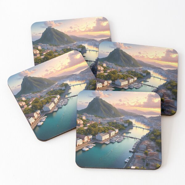 Item preview, Boats and Beauty at Sunset designed and sold by D3monic.
