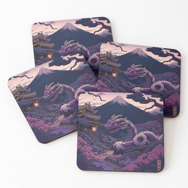 Item preview, Feudal Era Japan, Ekans, Anime Ghibli Style  designed and sold by VMPrinting.