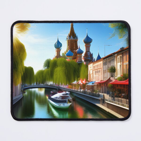 Item preview, River boats and canals designed and sold by dykerphotoart.