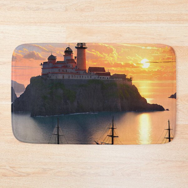 Item preview, Boats and Bliss at the Portside Sunset designed and sold by D3monic.