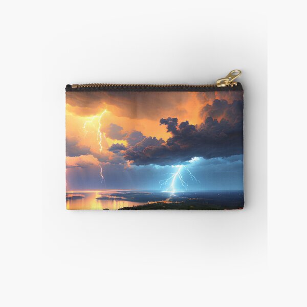 Item preview, Braving the Elements Exploring the Wonders of an Ancient Floating City During a Storm designed and sold by D3monic.