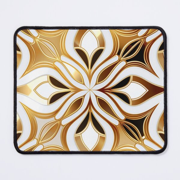 Artikelvorschau, Luxury Abstract Design white and gold entworfen und verkauft von warzin.