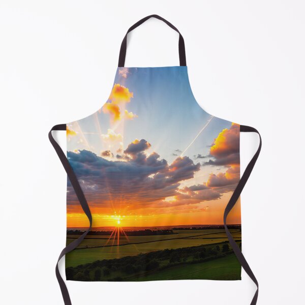 Item preview, Catching the Last Rays of Sunshine A Beautiful Sunset in the Clouds designed and sold by D3monic.