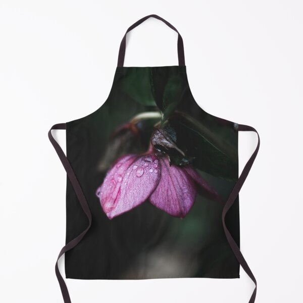 Item preview, Macro flower with rain drops designed and sold by Benkilbeyprints.