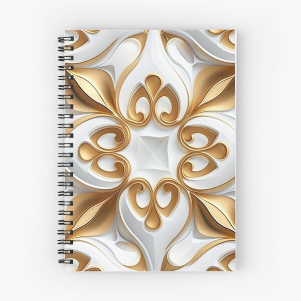 Item preview, Luxury Abstract Design white and gold v2 designed and sold by warzin.