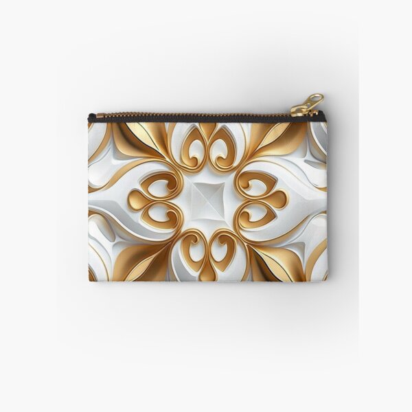 Item preview, Luxury Abstract Design white and gold v2 designed and sold by warzin.
