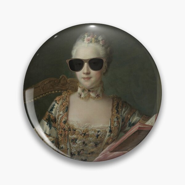 Item preview, Portrait of the Marquise d'Aigurande (in sunglasses) designed and sold by CastlesClassics.