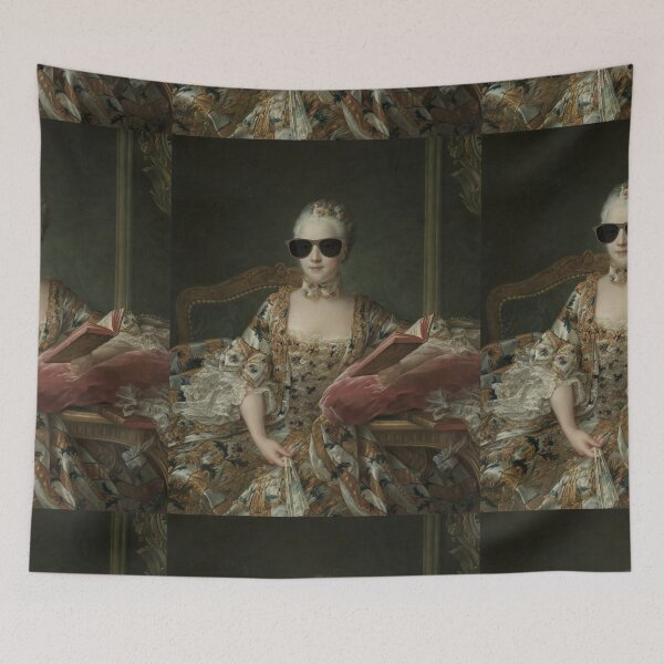 Item preview, Portrait of the Marquise d'Aigurande (in sunglasses) designed and sold by CastlesClassics.