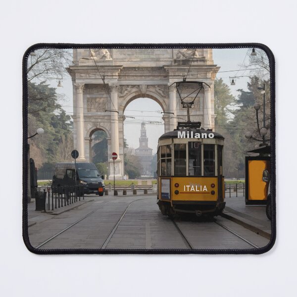Item preview, Milan, Italy - Beautiful Milanese Tram in City Centre designed and sold by leemcnut.