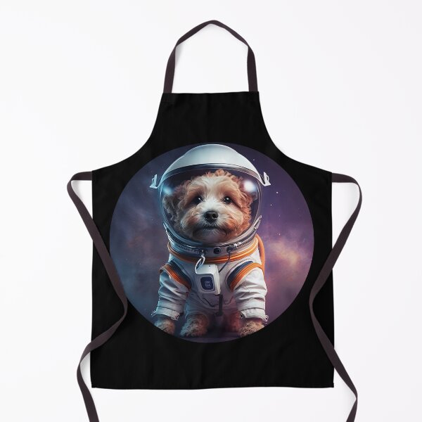 Item preview, Furry Astronaut: A Cute Puppy in Space Gear designed and sold by DoggyDevotion.