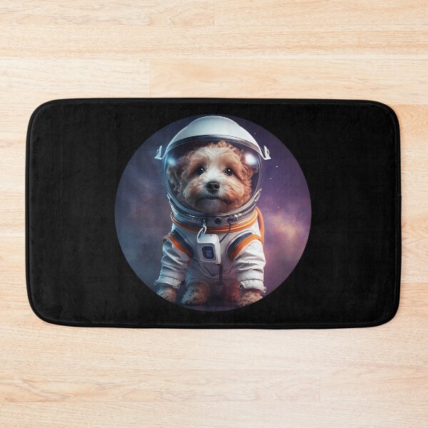 Item preview, Furry Astronaut: A Cute Puppy in Space Gear designed and sold by DoggyDevotion.
