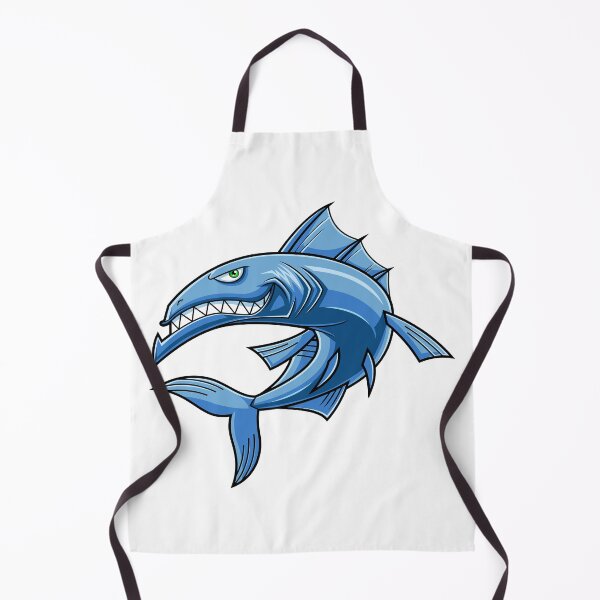 Item preview, Barracuda Fish Cartoon Character designed and sold by HitToon.