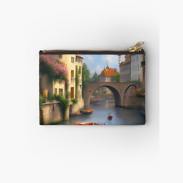 Item preview, River boats and canals designed and sold by dykerphotoart.