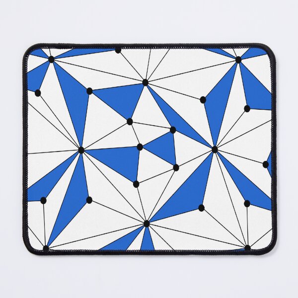 Item preview, Abstract geometric pattern - blue. designed and sold by K.S ART.
