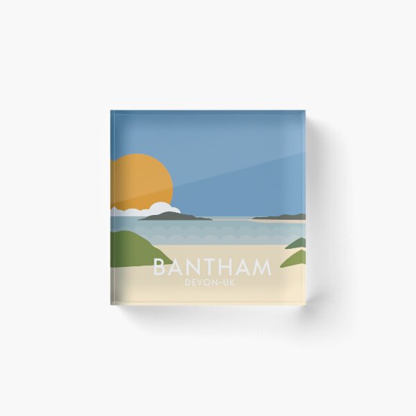 Artikelvorschau, Bantham Beach Devon-Druck entworfen und verkauft von TheArtfulBadger.