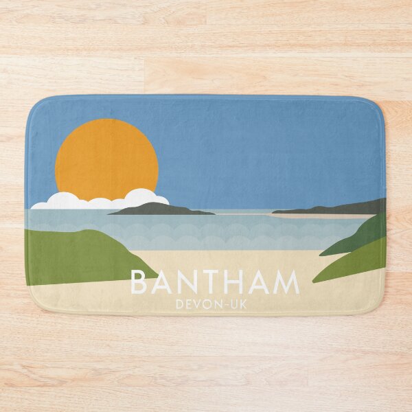 Item preview, Bantham beach Devon print designed and sold by TheArtfulBadger.