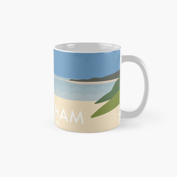 Item preview, Bantham beach Devon print designed and sold by TheArtfulBadger.