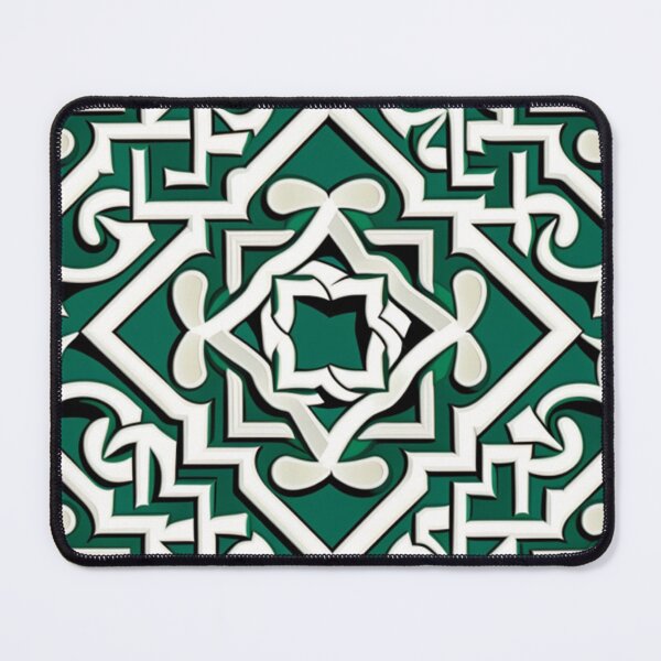 Item preview, Abstract Design Black, White and Green designed and sold by warzin.