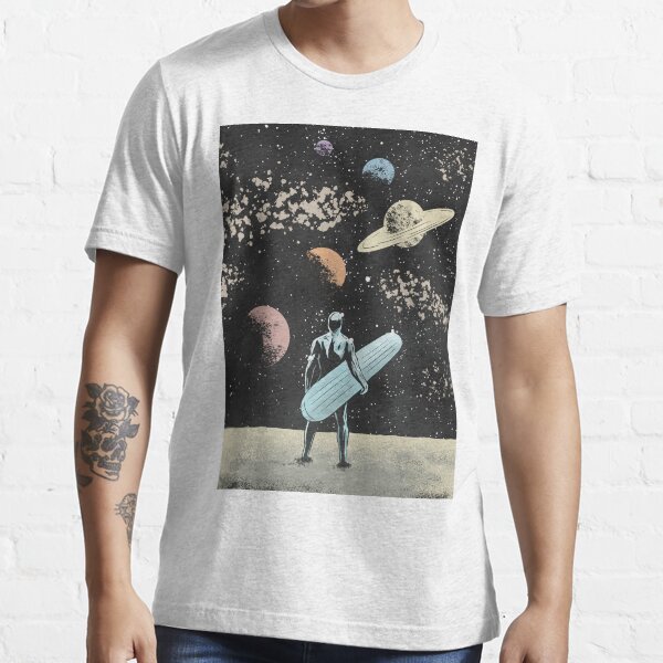 silver surfer shirt mens