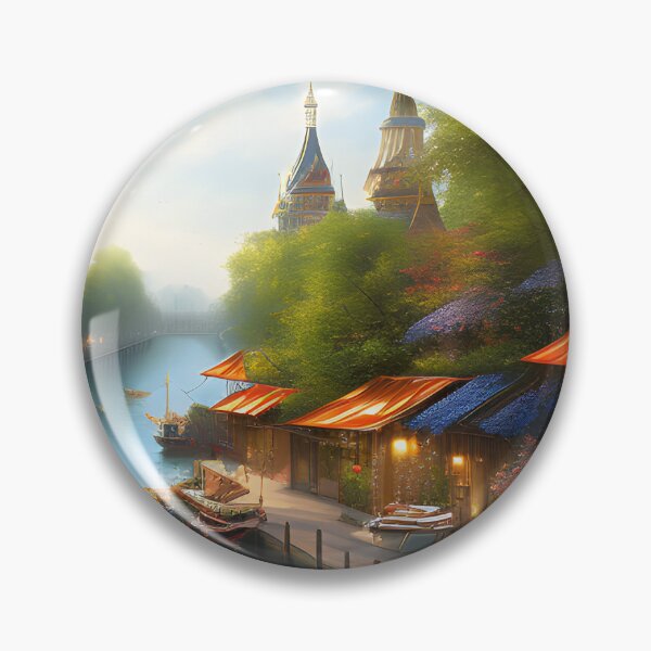 Item preview, River boats and canals designed and sold by dykerphotoart.