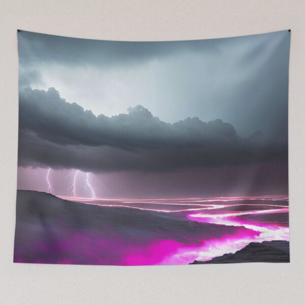 Item preview, Escaping the Hellscape Running from the Zombie Horde in the Storm designed and sold by D3monic.