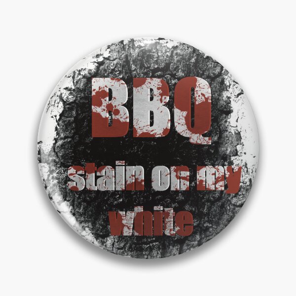 Item preview, BBQ stain on my white designed and sold by Xatutik.art.