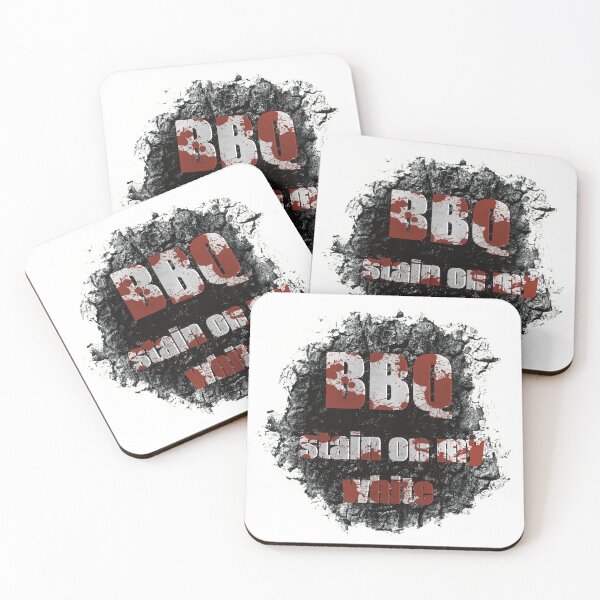 Item preview, BBQ stain on my white designed and sold by Xatutik.art.