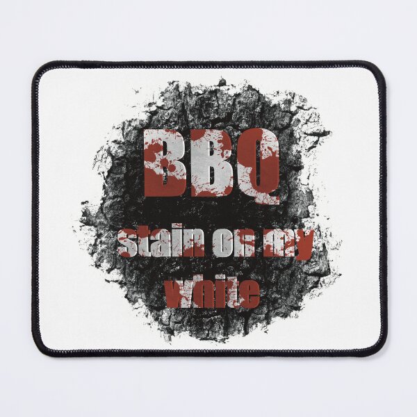 Item preview, BBQ stain on my white designed and sold by Xatutik.art.