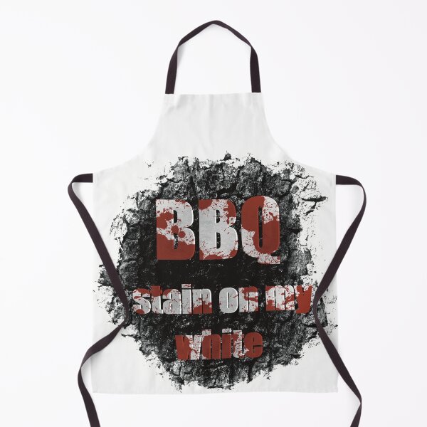 Item preview, BBQ stain on my white designed and sold by Xatutik.art.