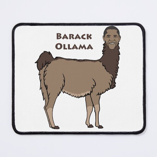 Item preview, Barack Ollama designed and sold by DrakiNoir.