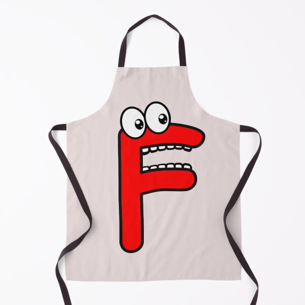 Item preview, letter F with googly eyes designed and sold by hendeJens.